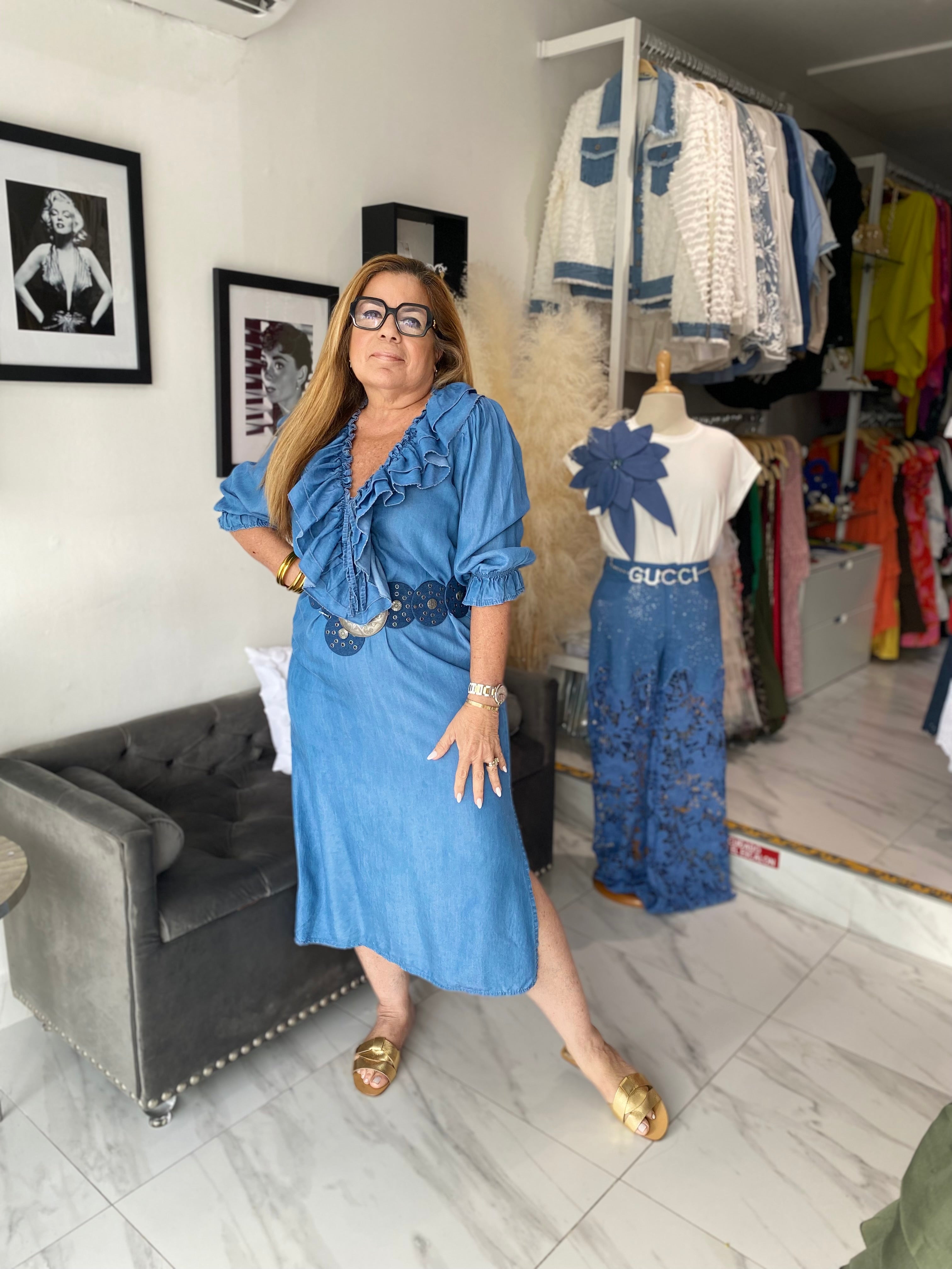 Florence Ruffle Dress