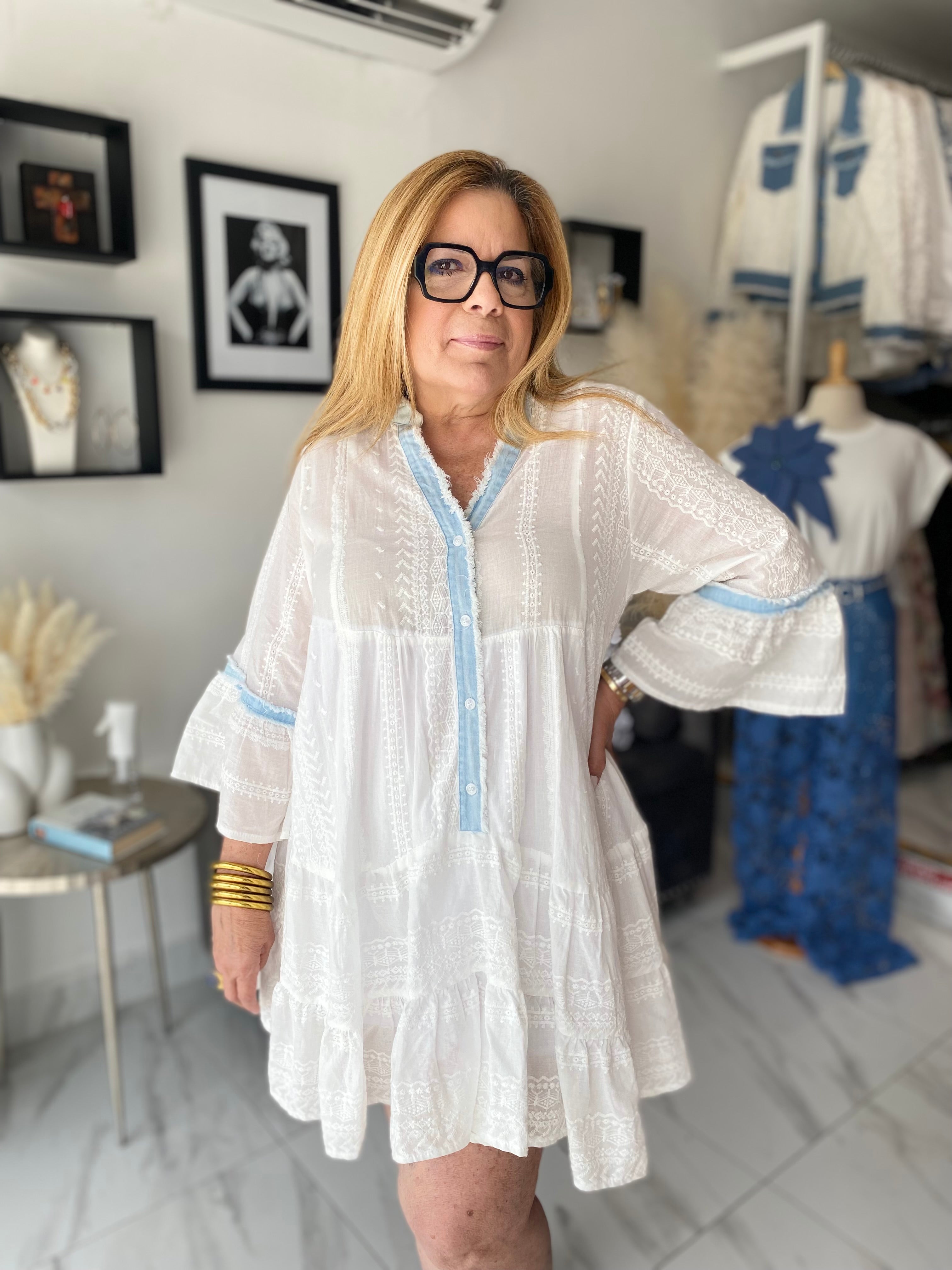 Santorini Romance Dress