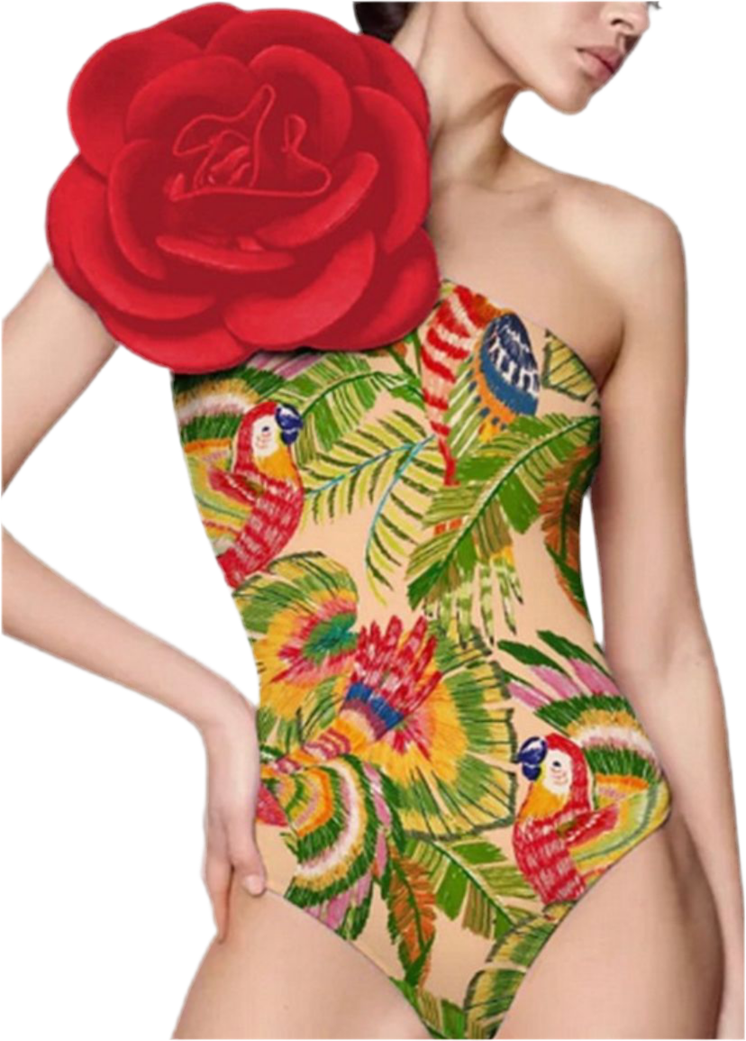 Tropical Flower Bodysuit
