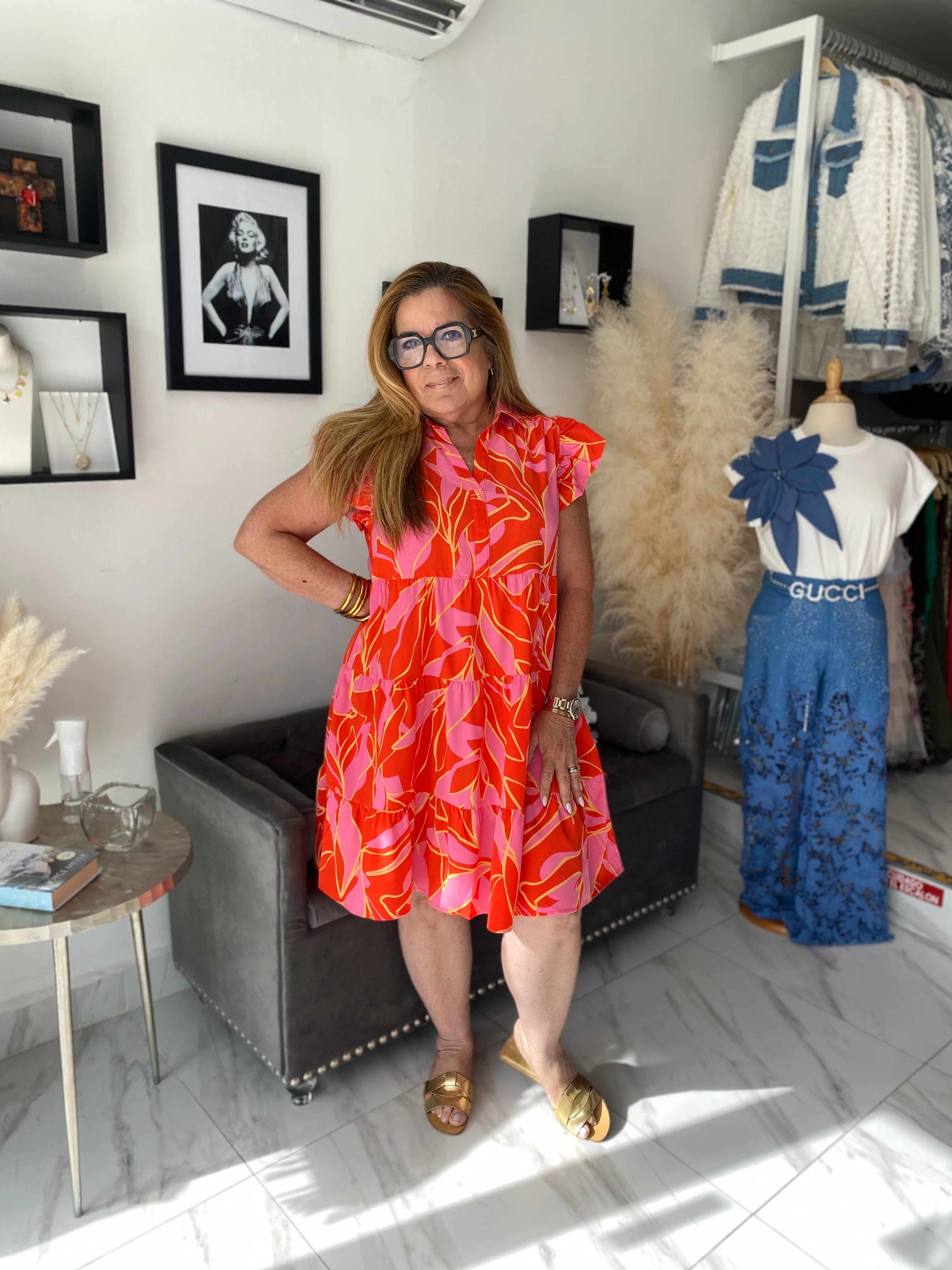 Jane Ruffle Dress