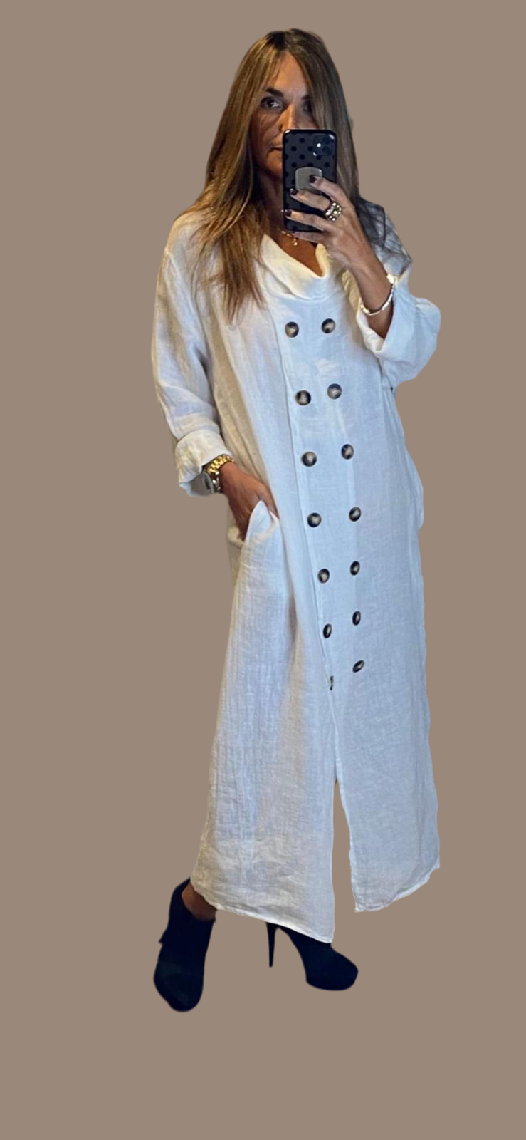 Shirleys Linen Dress