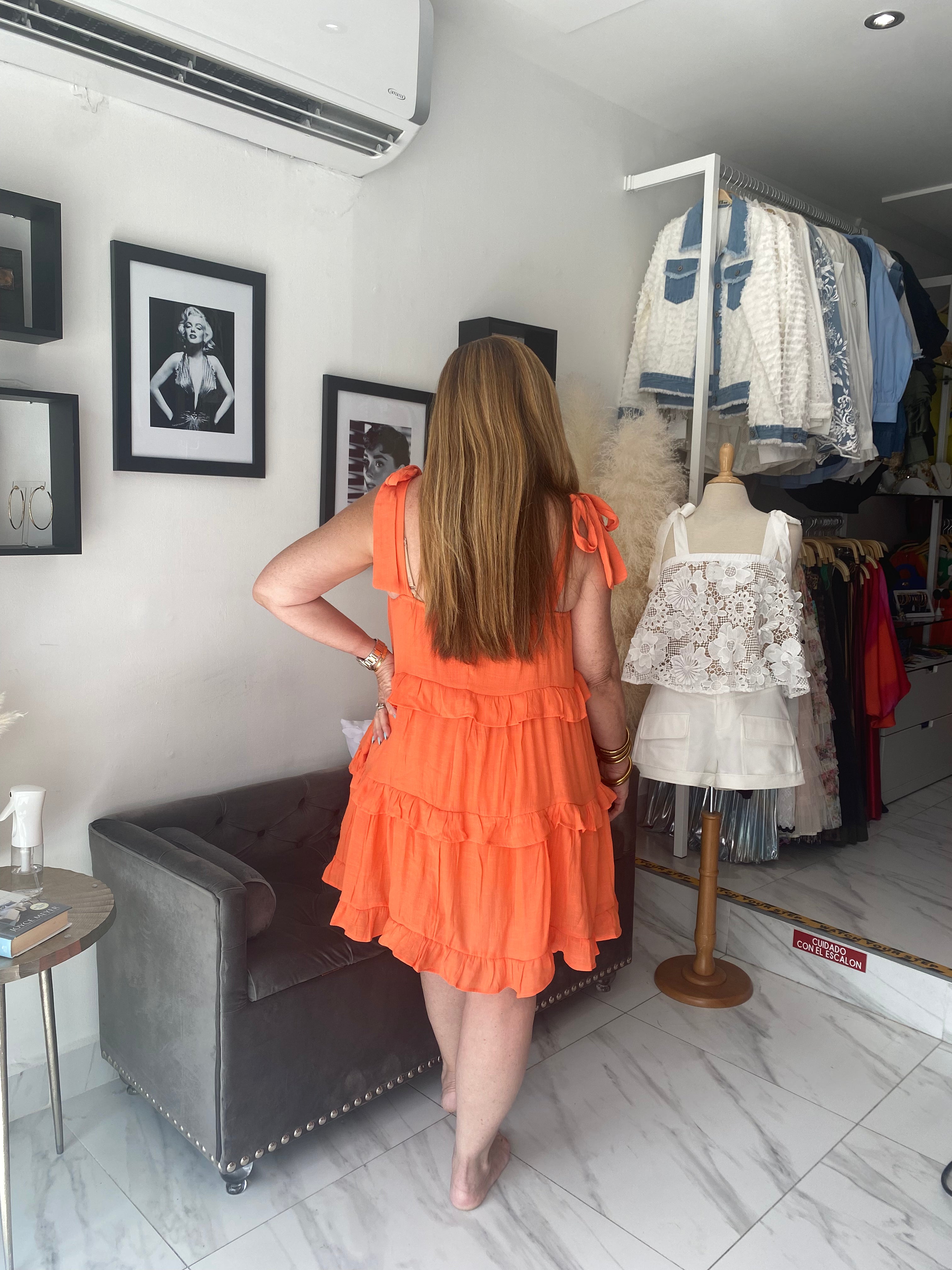 Mandarin Summer Dress