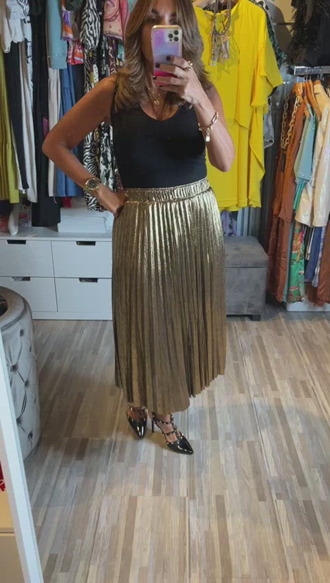 Gold Skirt