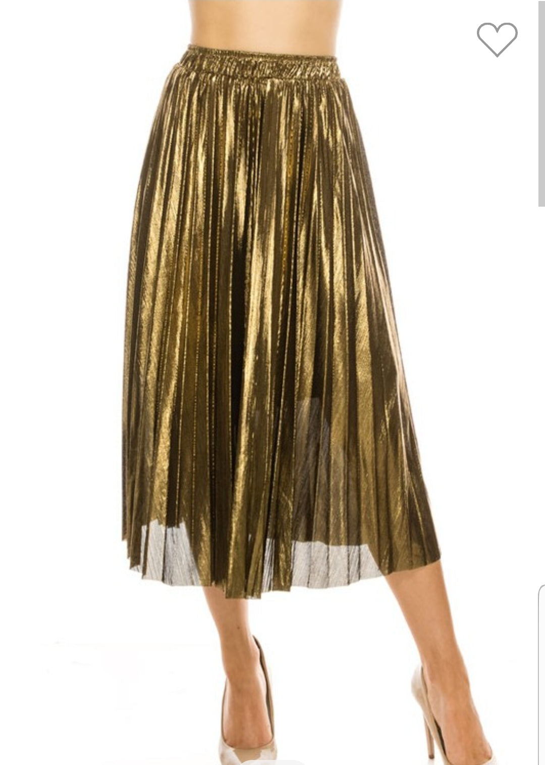 Gold Skirt