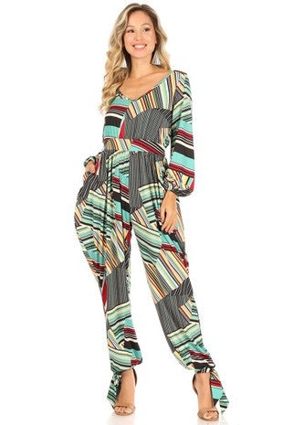 Karen  Multi Jumpsuit